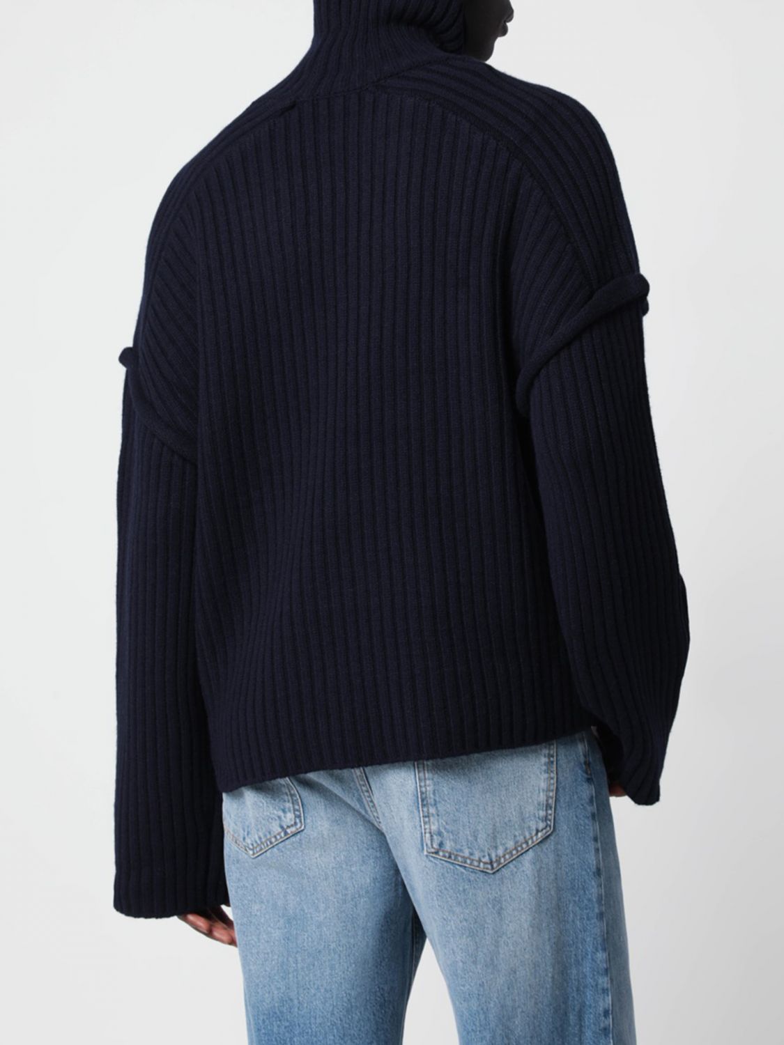 SÉFR SWEATER: Sweater men SÉfr, Blue - Img 2