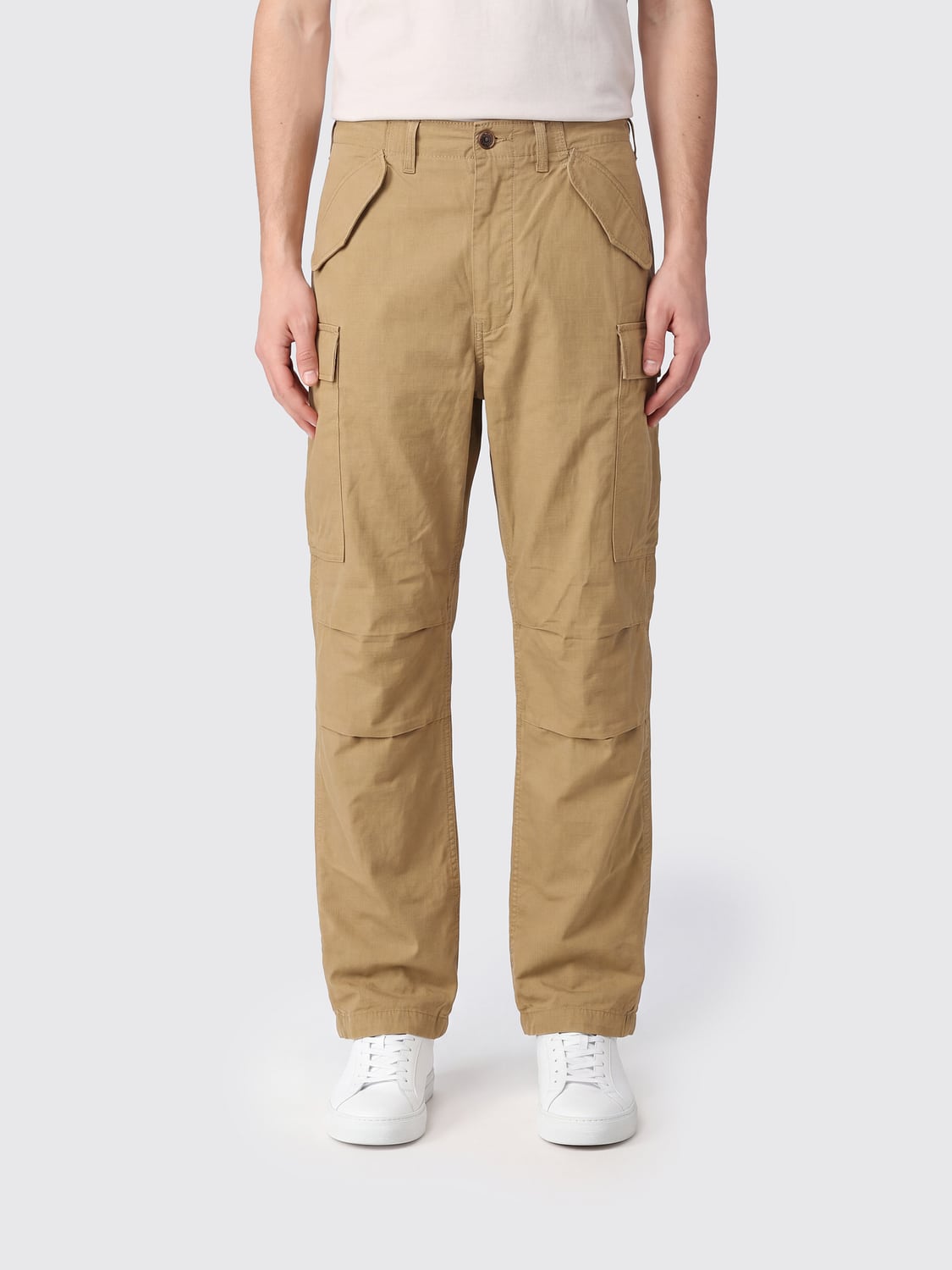 NANAMICA HOSE: Hose herren Nanamica, Beige - Img 1