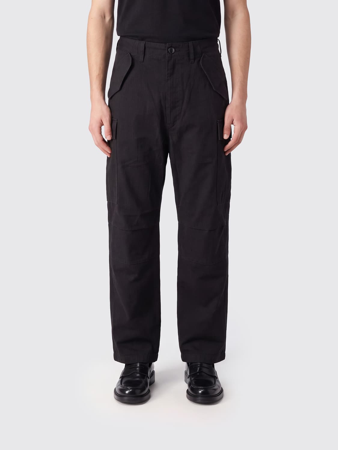 NANAMICA PANTS: Pants men Nanamica, Navy - Img 1