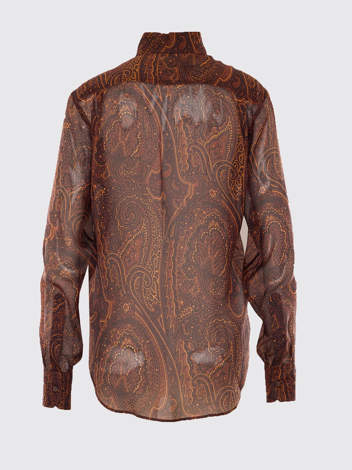 ETRO CAMISA: Camisa mujer Etro, Marrón - Img 2