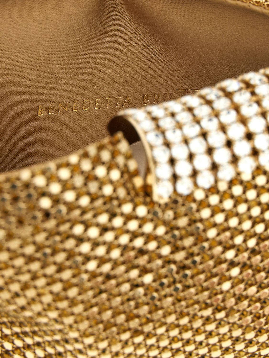 BENEDETTA BRUZZICHES BORSA A MANO: Borsa a mano donna Benedetta Bruzziches, Oro - Img 3