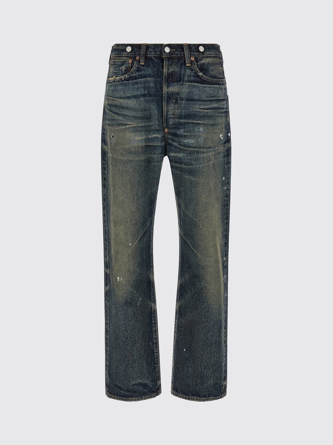 JUNYA WATANABE JEANS: Jeans hombre Junya Watanabe, Azul Oscuro - Img 2