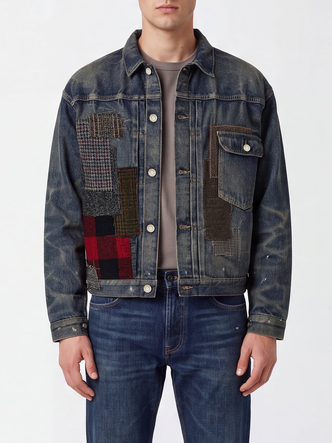 JUNYA WATANABE CHAQUETA: Chaqueta hombre Junya Watanabe, Azul Oscuro - Img 1