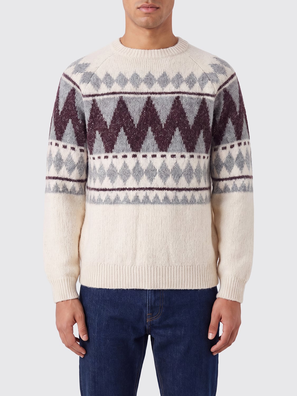 PESERICO PULLOVER: Pullover herren Peserico, Weiß - Img 1
