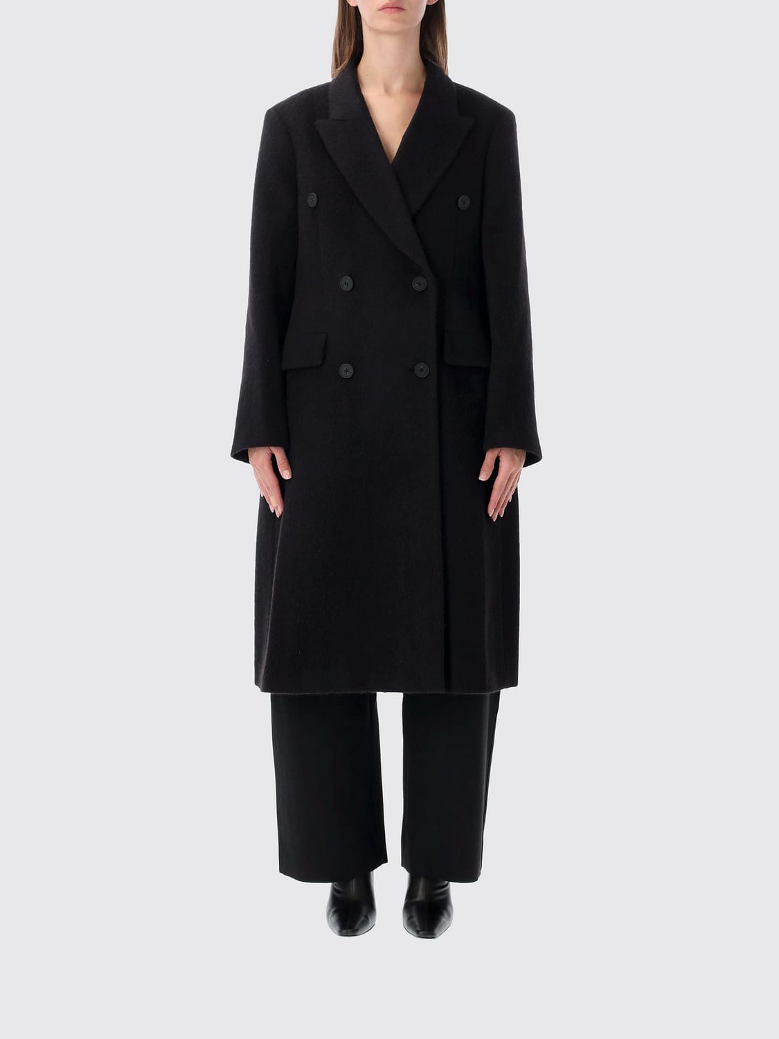 STUDIO NICHOLSON ABRIGO: Abrigo mujer Studio Nicholson, Negro - Img 1