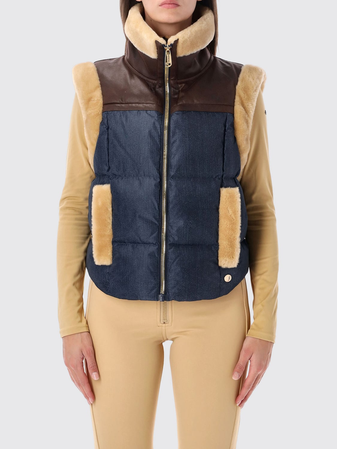 GOLDBERGH GILET: Giacca donna Goldbergh, Blue Navy - Img 1