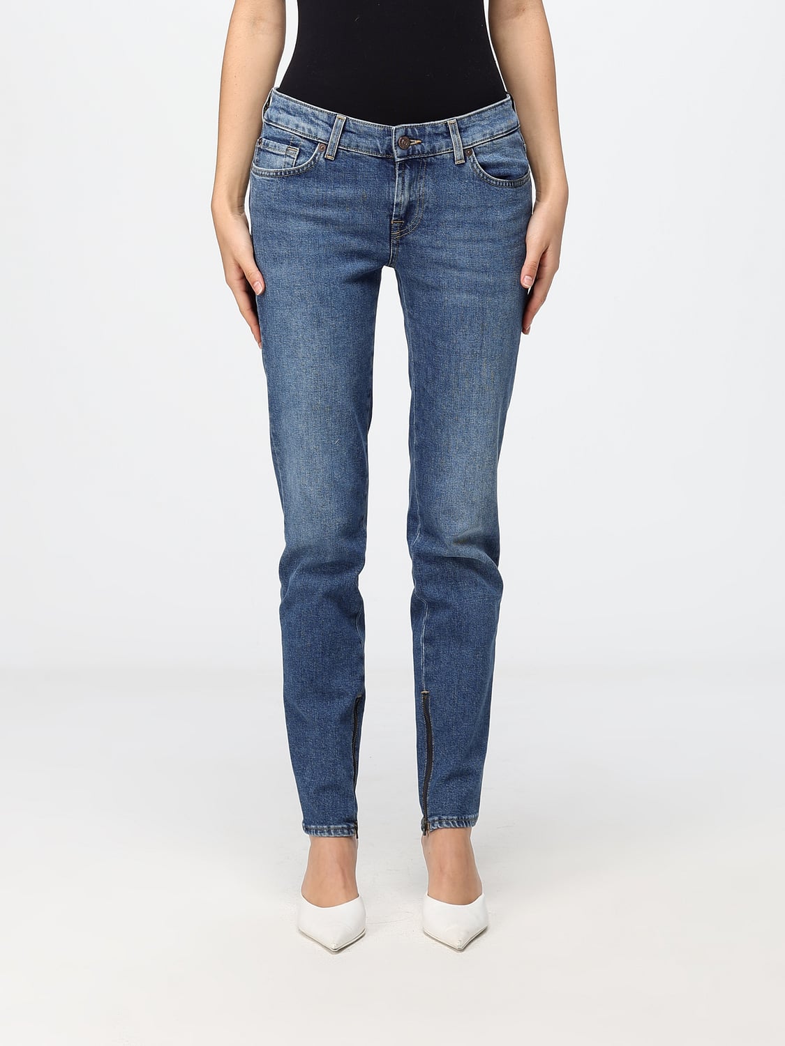 7 FOR ALL MANKIND VAQUEROS: Vaqueros mujer 7 For All Mankind, Denim - Img 1