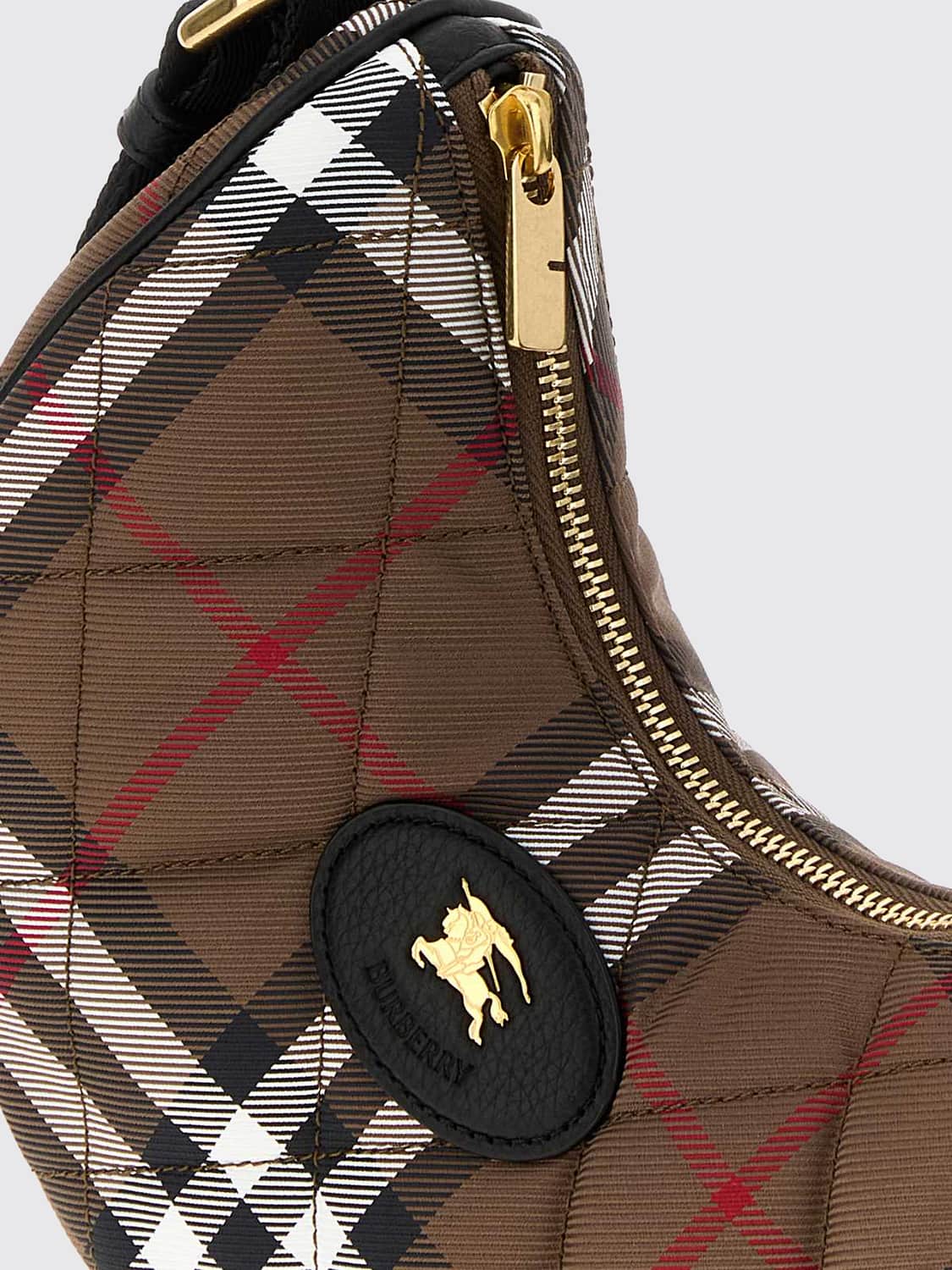 BURBERRY SAC À MAIN: Sac à main femme Burberry, Marron - Img 4