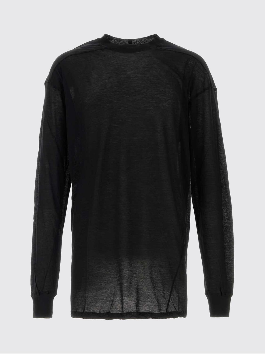 RICK OWENS T-SHIRT: T-shirt uomo Rick Owens, Nero - Img 2