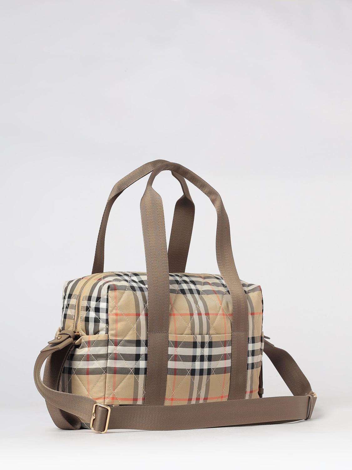 BURBERRY バッグ: バッグ ボーイ Burberry, サンド - Img 2