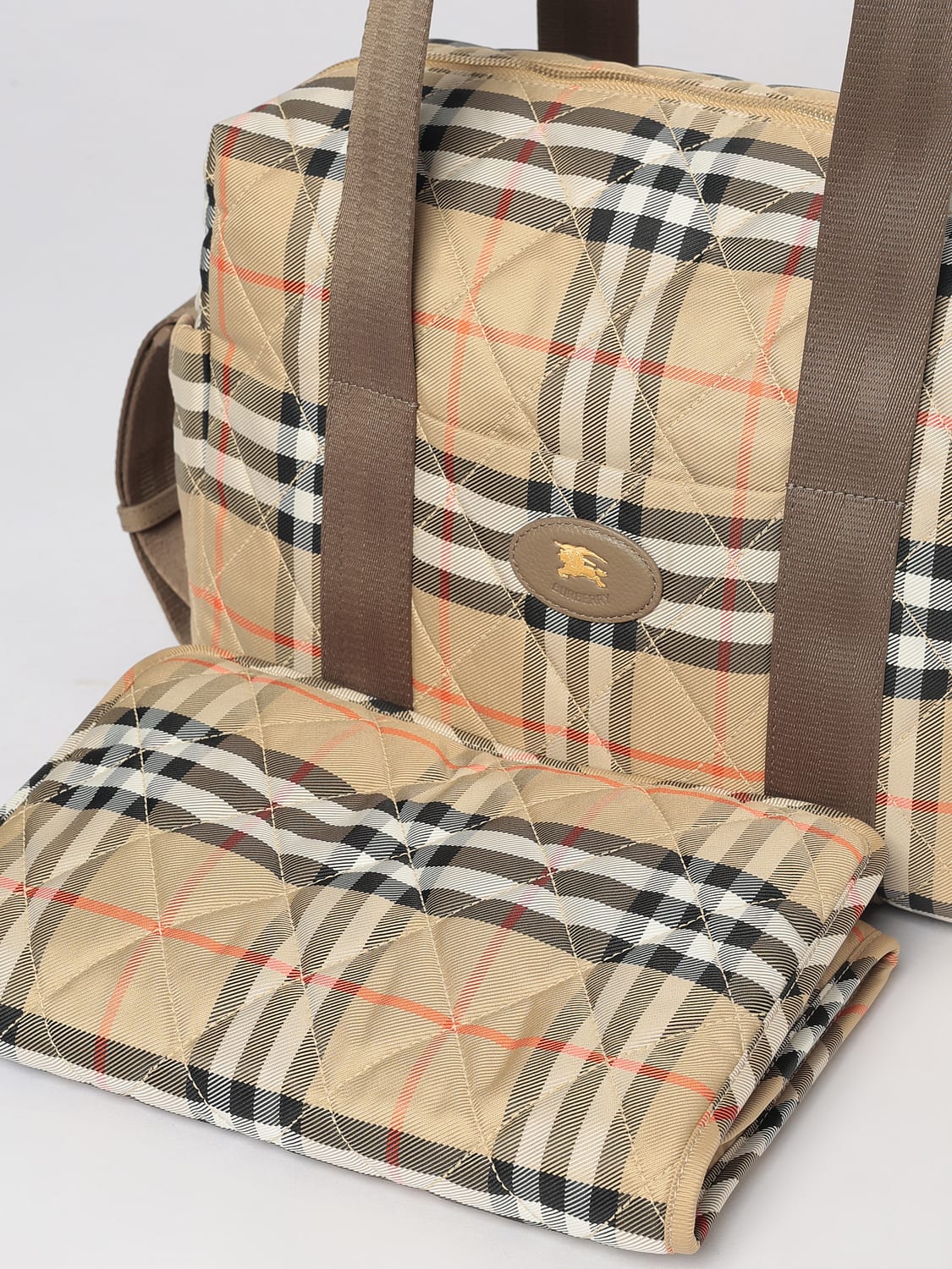 BURBERRY バッグ: バッグ ボーイ Burberry, サンド - Img 3