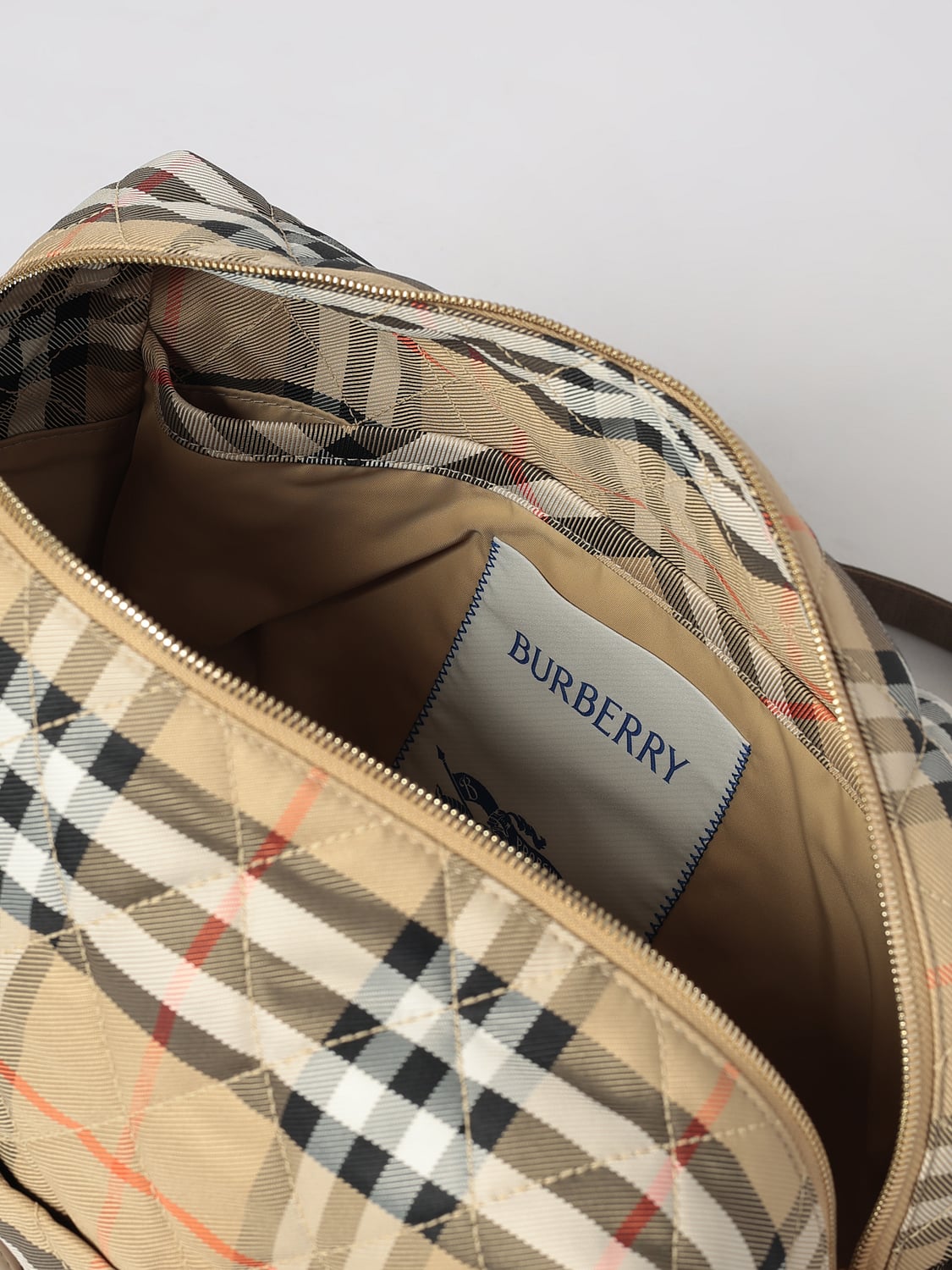 BURBERRY バッグ: バッグ ボーイ Burberry, サンド - Img 4
