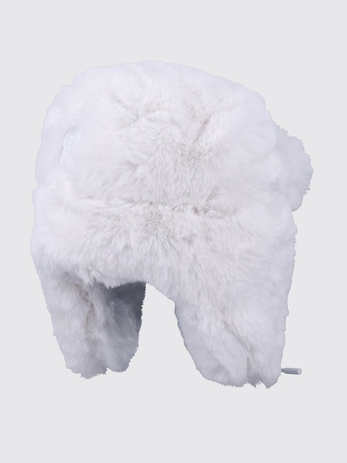 GOLDBERGH HAT: Goldbergh Bicolor Faux Fur Aviator Hat with Embroidered Logo, White - Img 2