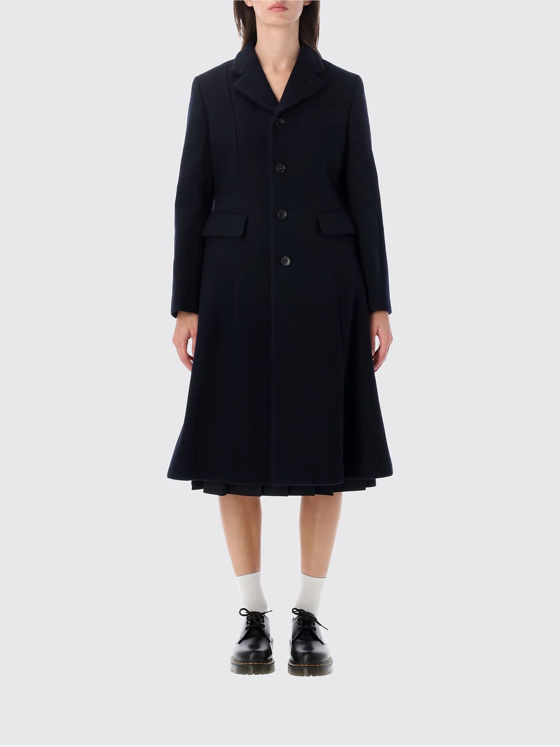 COMME DES GARÇONS MANTEL: Mantel damen Comme Des GarÇons, Blau - Img 1