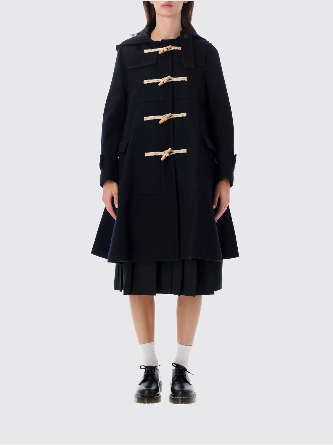 COMME DES GARÇONS MANTEL: Mantel damen Comme Des GarÇons, Blau - Img 1