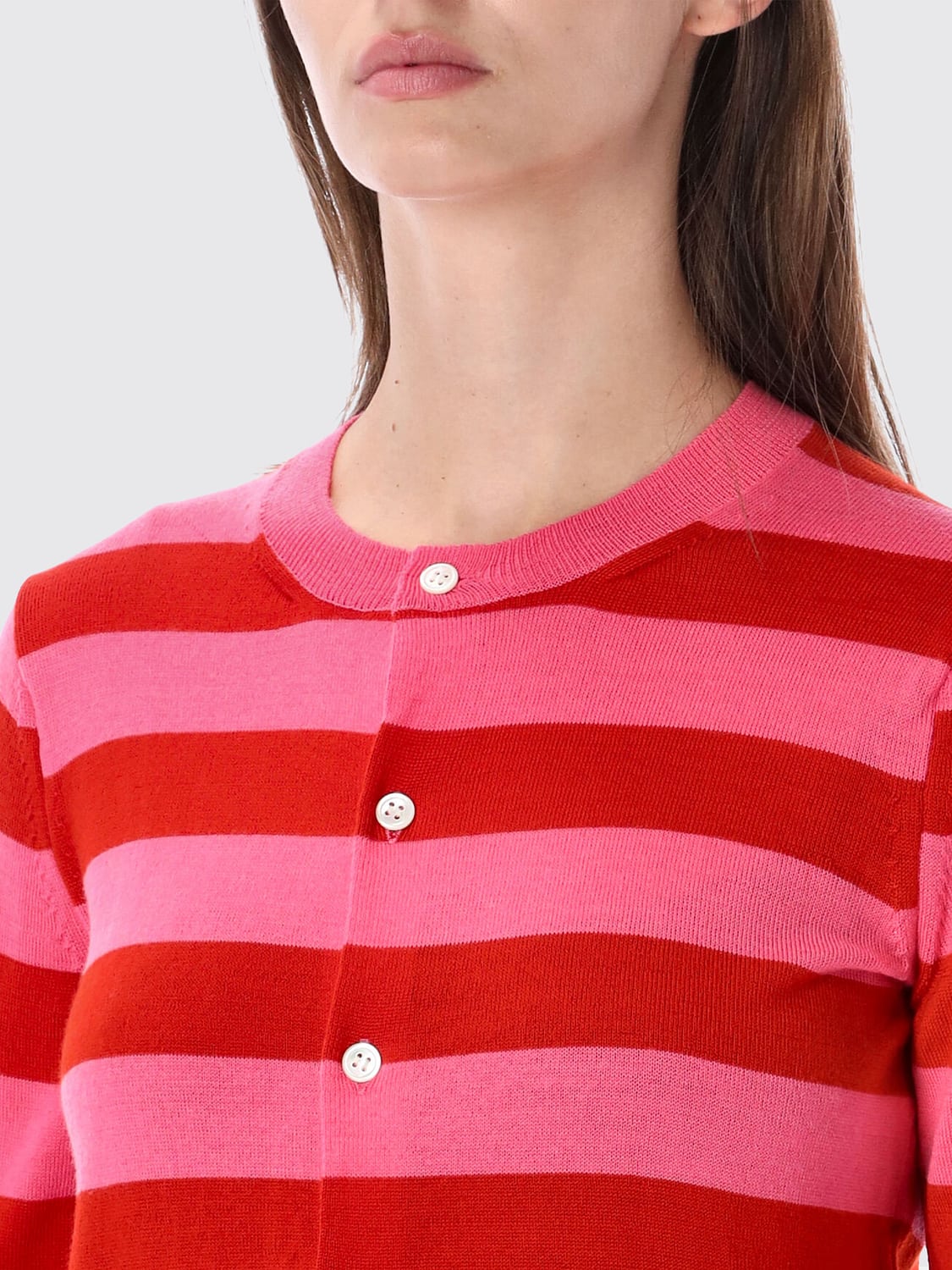 COMME DES GARÇONS PULLOVER: Pullover damen Comme Des GarÇons, Pink - Img 3