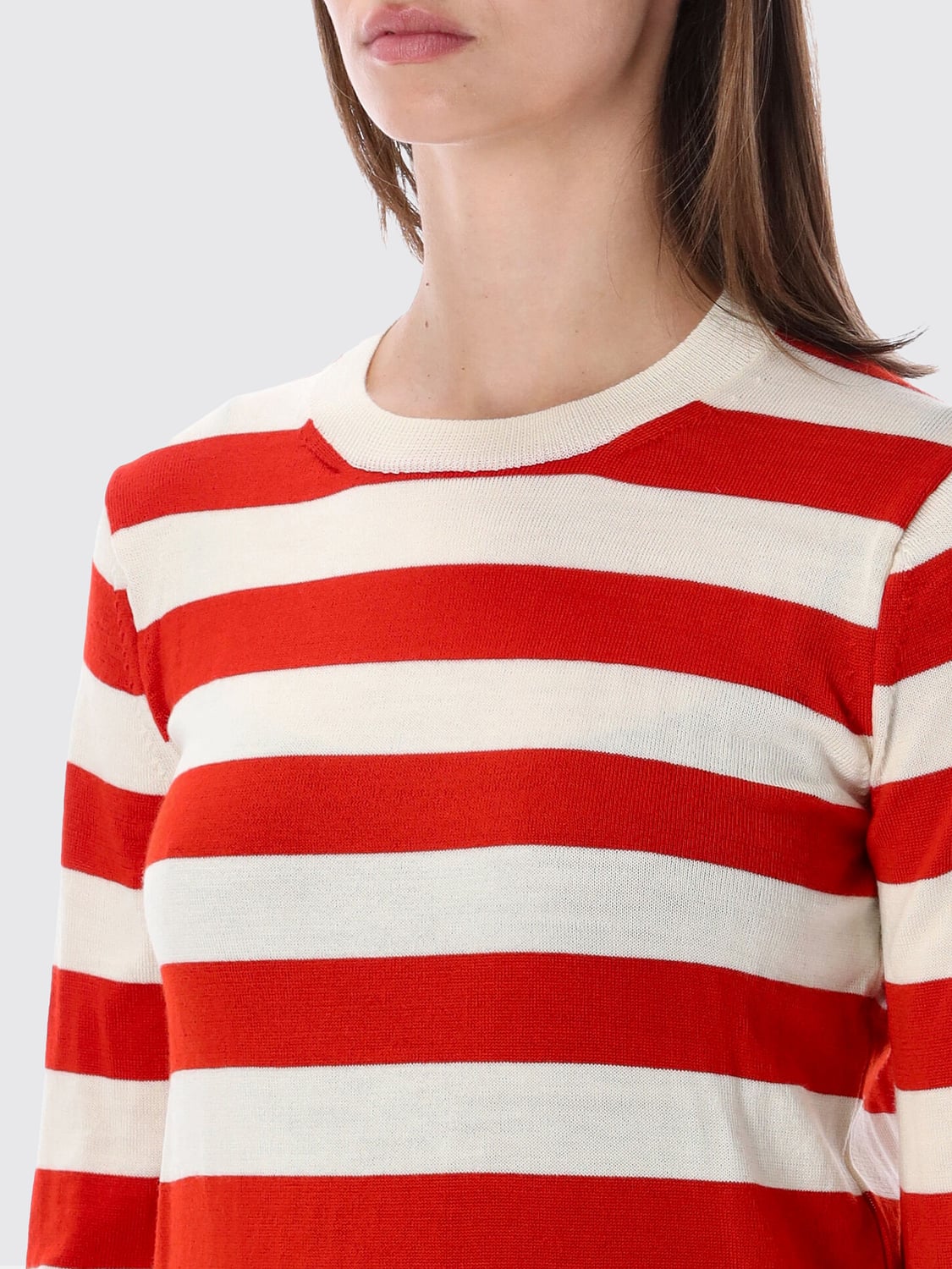 COMME DES GARÇONS PULLOVER: Pullover damen Comme Des GarÇons, Weiß - Img 3