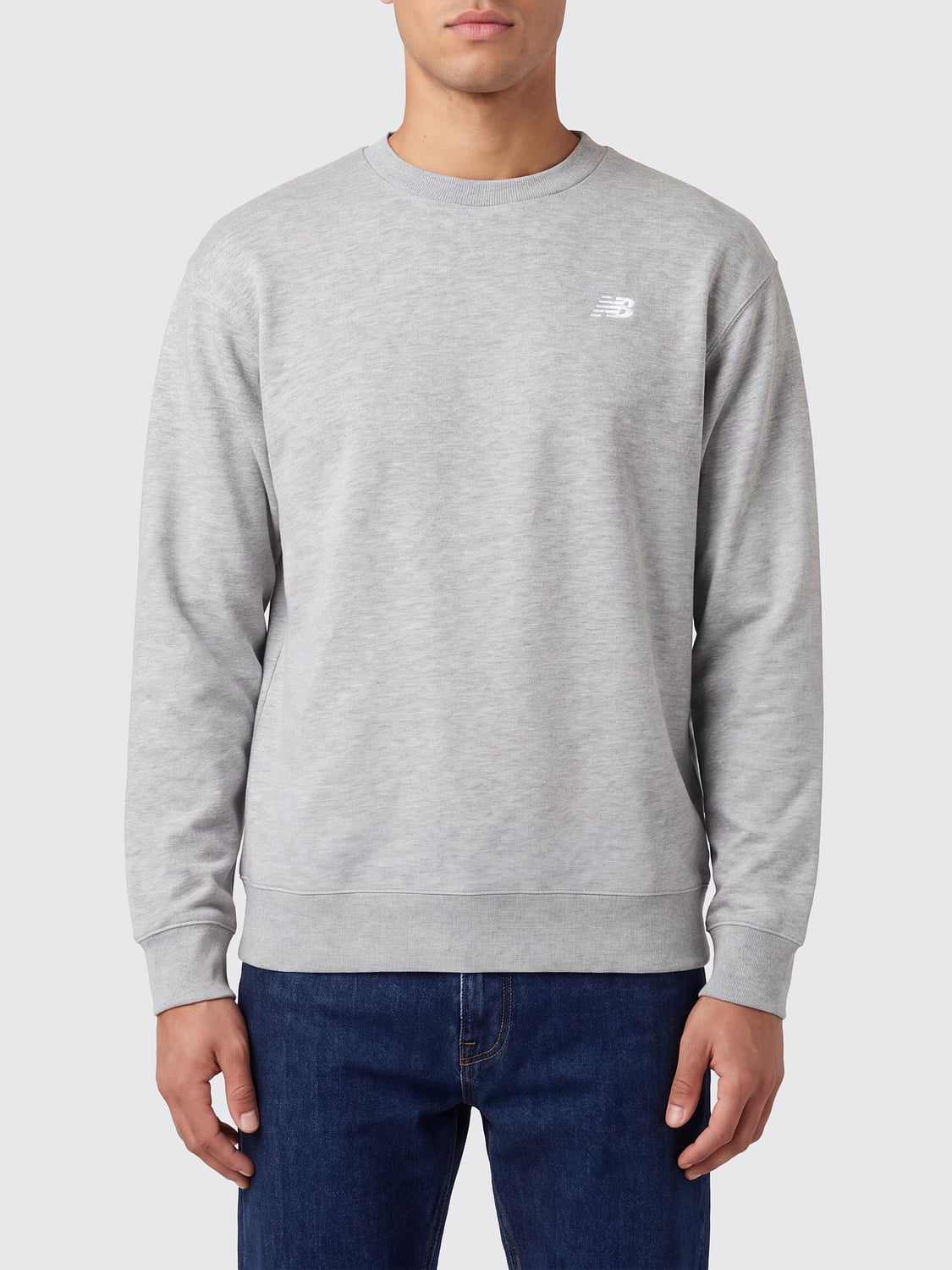 NEW BALANCE PULLOVER: Pullover herren New Balance, Grau - Img 1