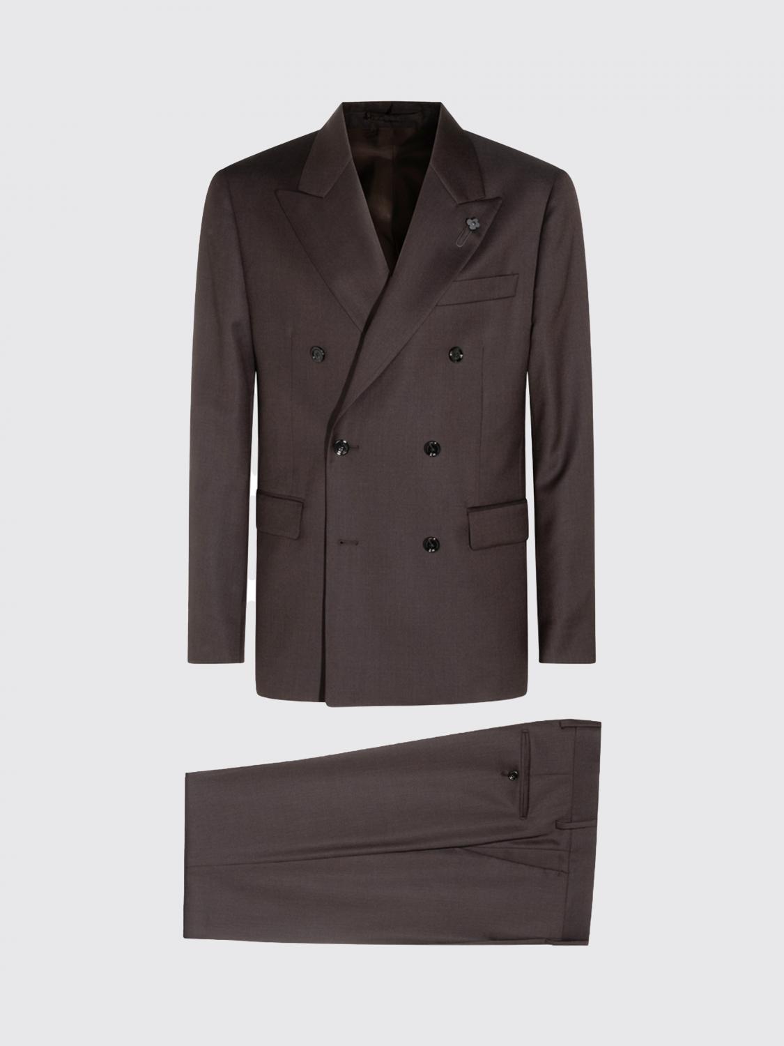 LARDINI TRAJE: Traje hombre Lardini, Marrón - Img 1