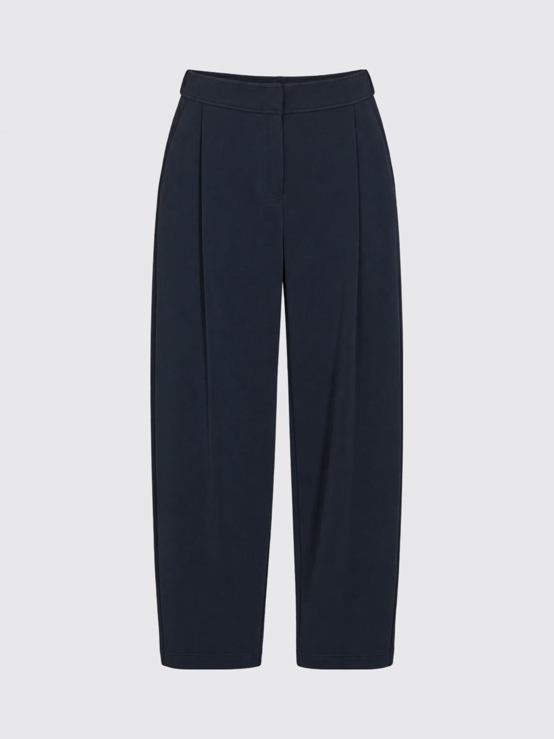 BRUNELLO CUCINELLI PANTALONES: Pantalones mujer Brunello Cucinelli, Azul Oscuro - Img 2