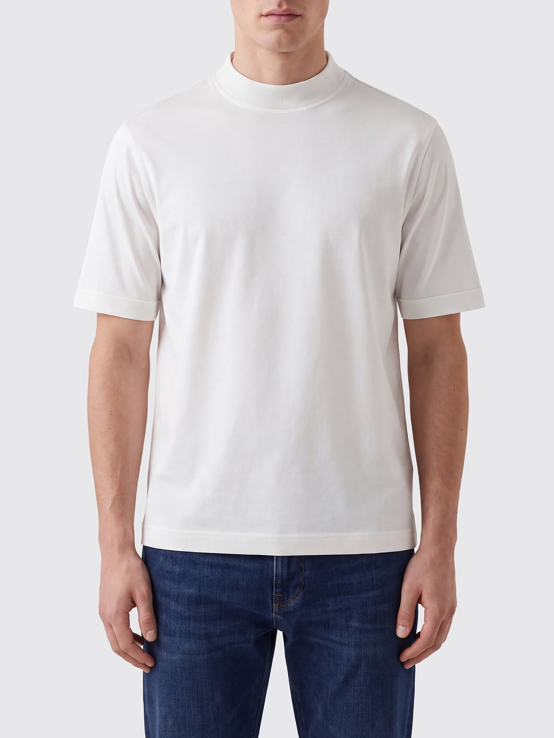 BRUNELLO CUCINELLI T-SHIRT: T-shirt men Brunello Cucinelli, White - Img 1