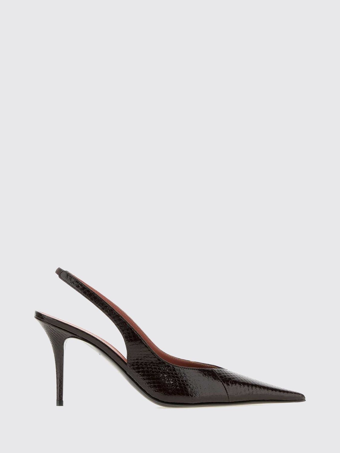 AMINA MUADDI ABSATZSCHUHE: Absatzschuhe damen Amina Muaddi, Kaffee Braun - Img 1