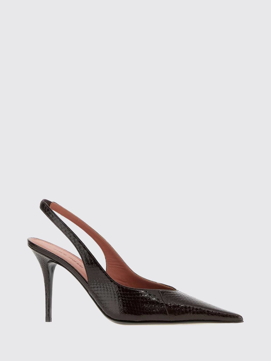 AMINA MUADDI ABSATZSCHUHE: Absatzschuhe damen Amina Muaddi, Kaffee Braun - Img 2