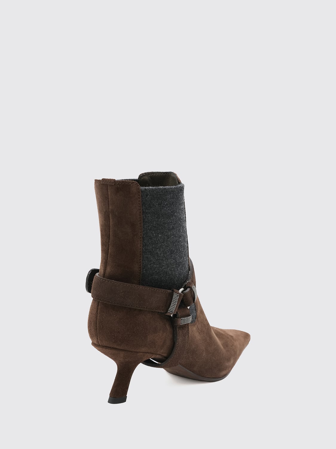 BRUNELLO CUCINELLI STIVALI: Stivali donna Brunello Cucinelli, Caffe - Img 3
