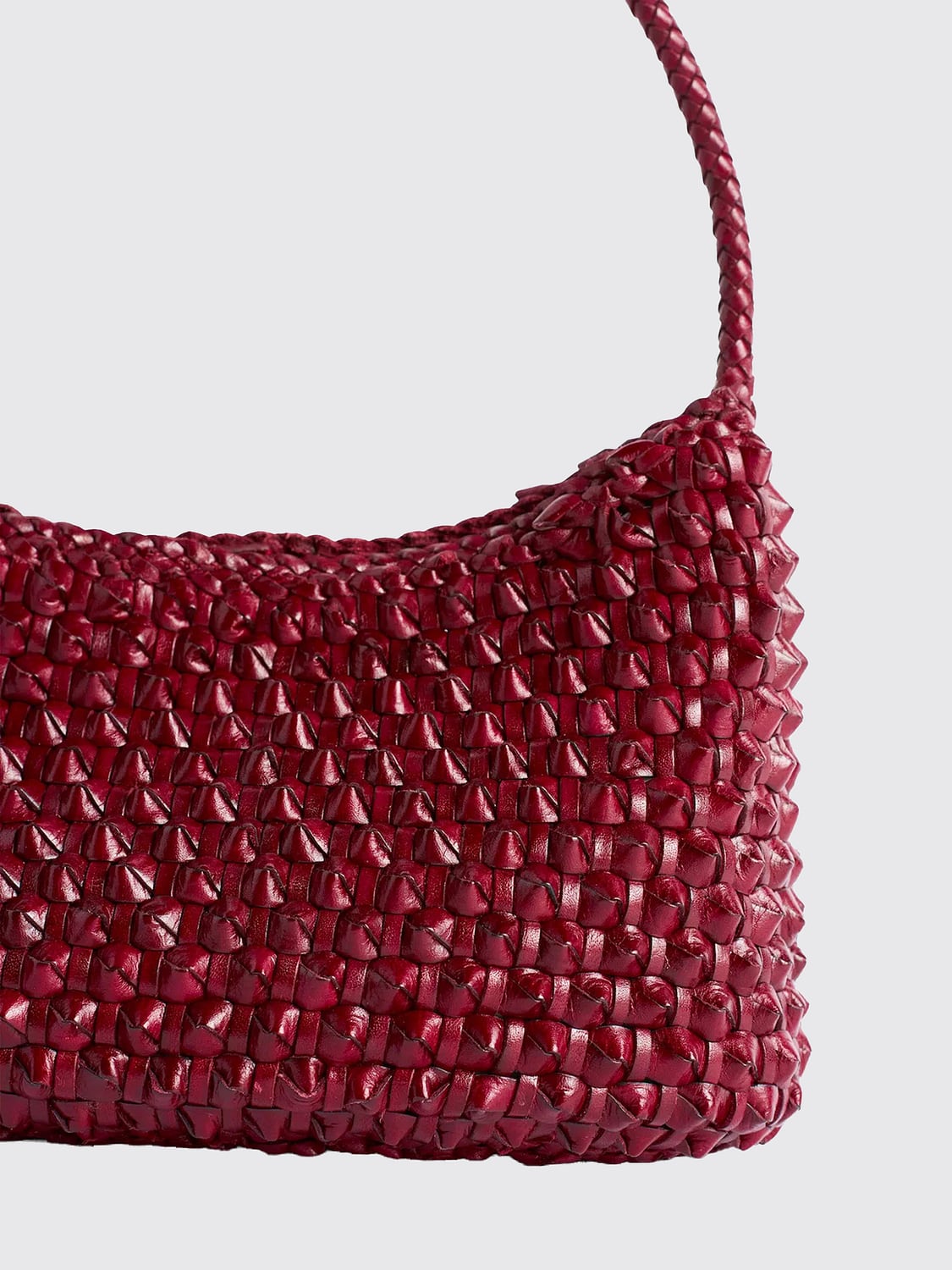 DRAGON DIFFUSION SHOULDER BAG: Shoulder bag woman Dragon Diffusion, Burgundy - Img 3