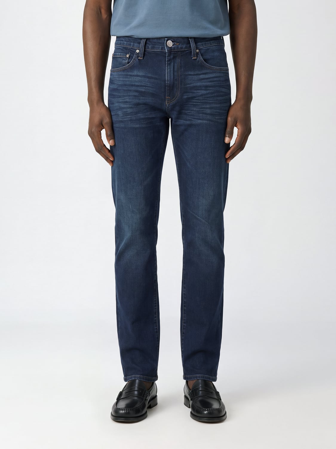 LEVI'S JEANS: Levi's Mid-Rise Skinny Fit Stretch Denim Jeans, Blue - Img 1