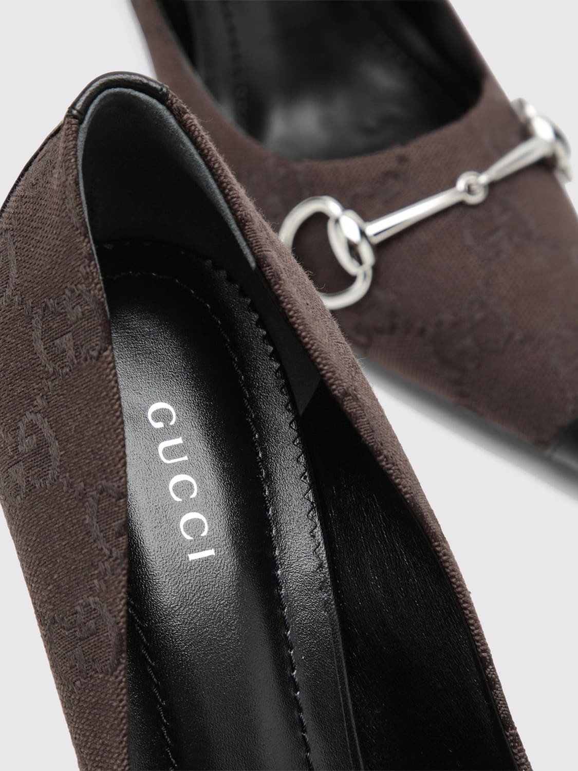 GUCCI ABSATZSCHUHE: Absatzschuhe damen Gucci, Braun - Img 3