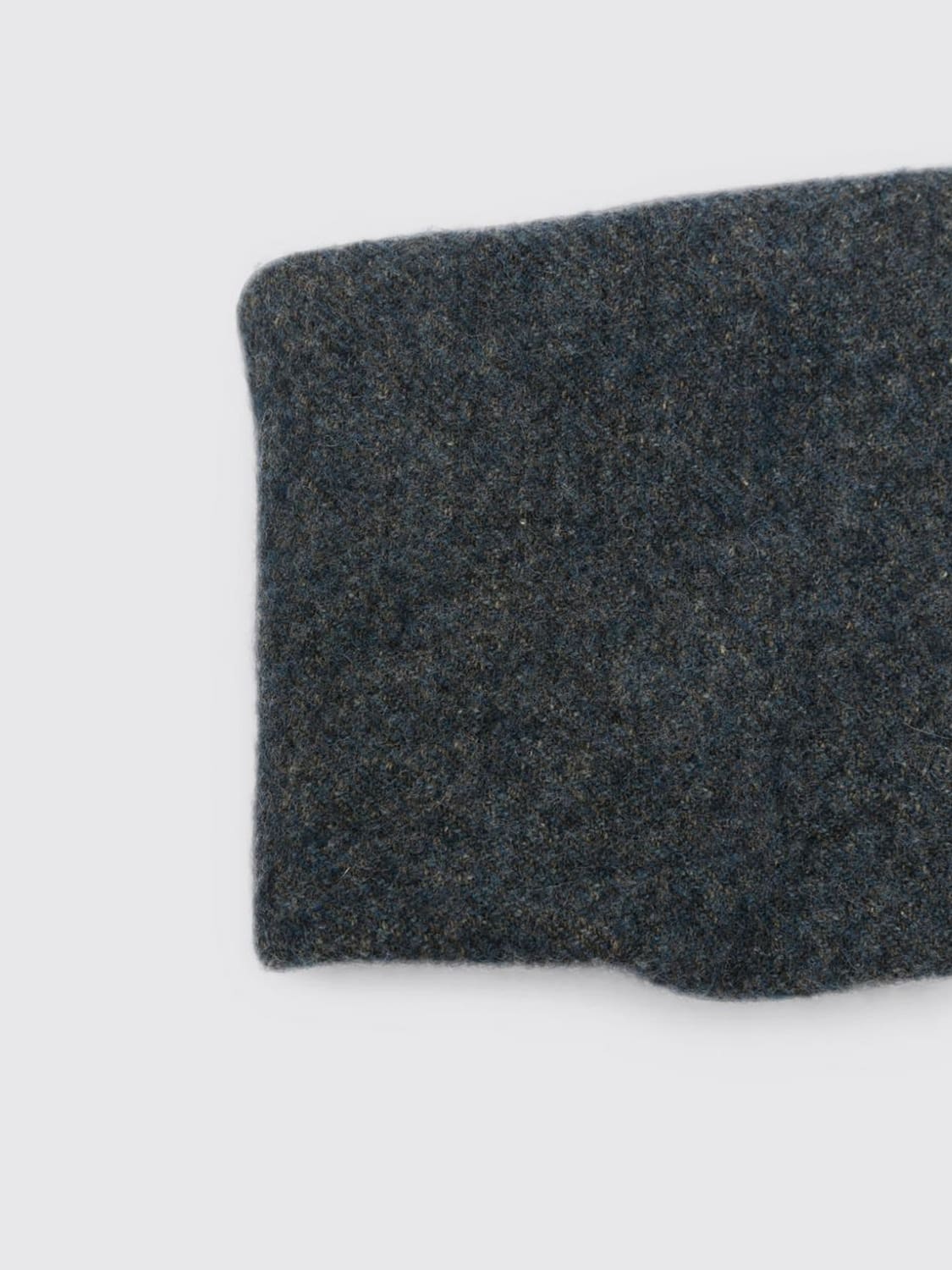 CORTANA FERMACAPELLI: Fascia per capelli Cortana in misto lana e cotone dal design minimal, Blue Navy - Img 3