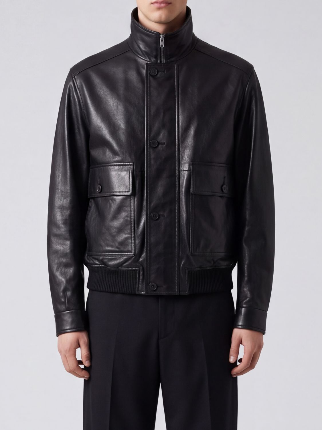 AURALEE JACKET: Jacket men Auralee, Black - Img 1