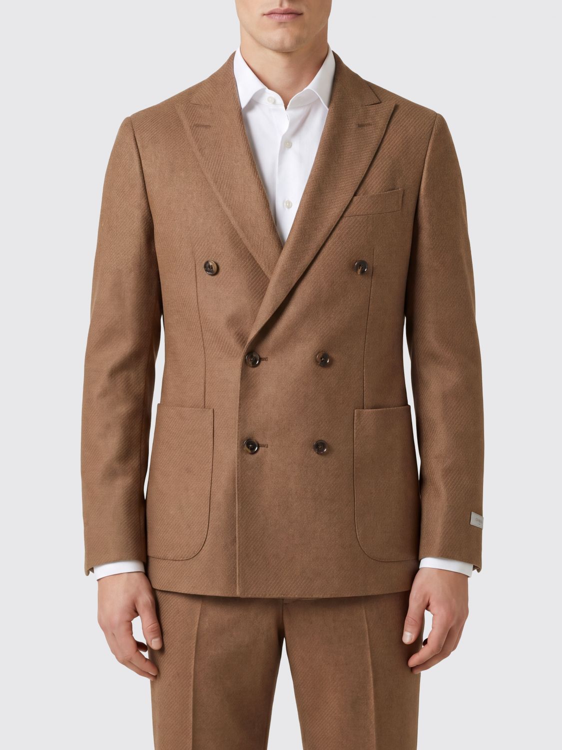 CANALI JACKET: Jacket men Canali, Camel - Img 1