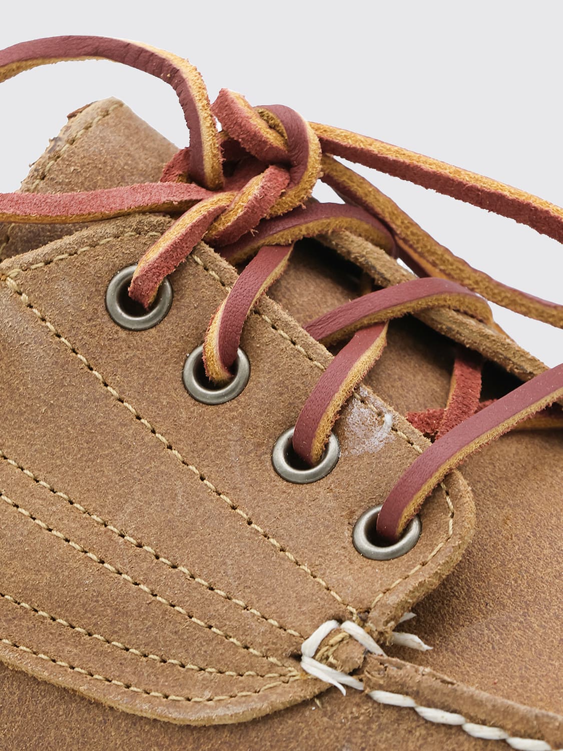 SEBAGO MOKASSINS: Askook Bootsschuhe Sebago aus Veloursleder mit gezackter Sohle, Beige - Img 4