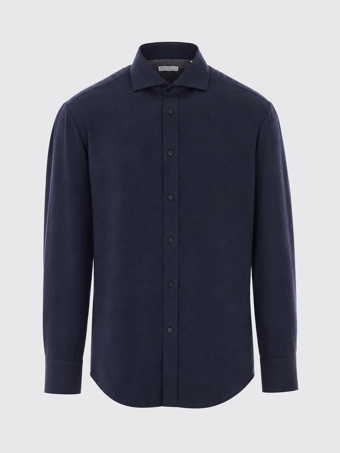 BRUNELLO CUCINELLI HEMD: Hemd herren Brunello Cucinelli, Navy - Img 2