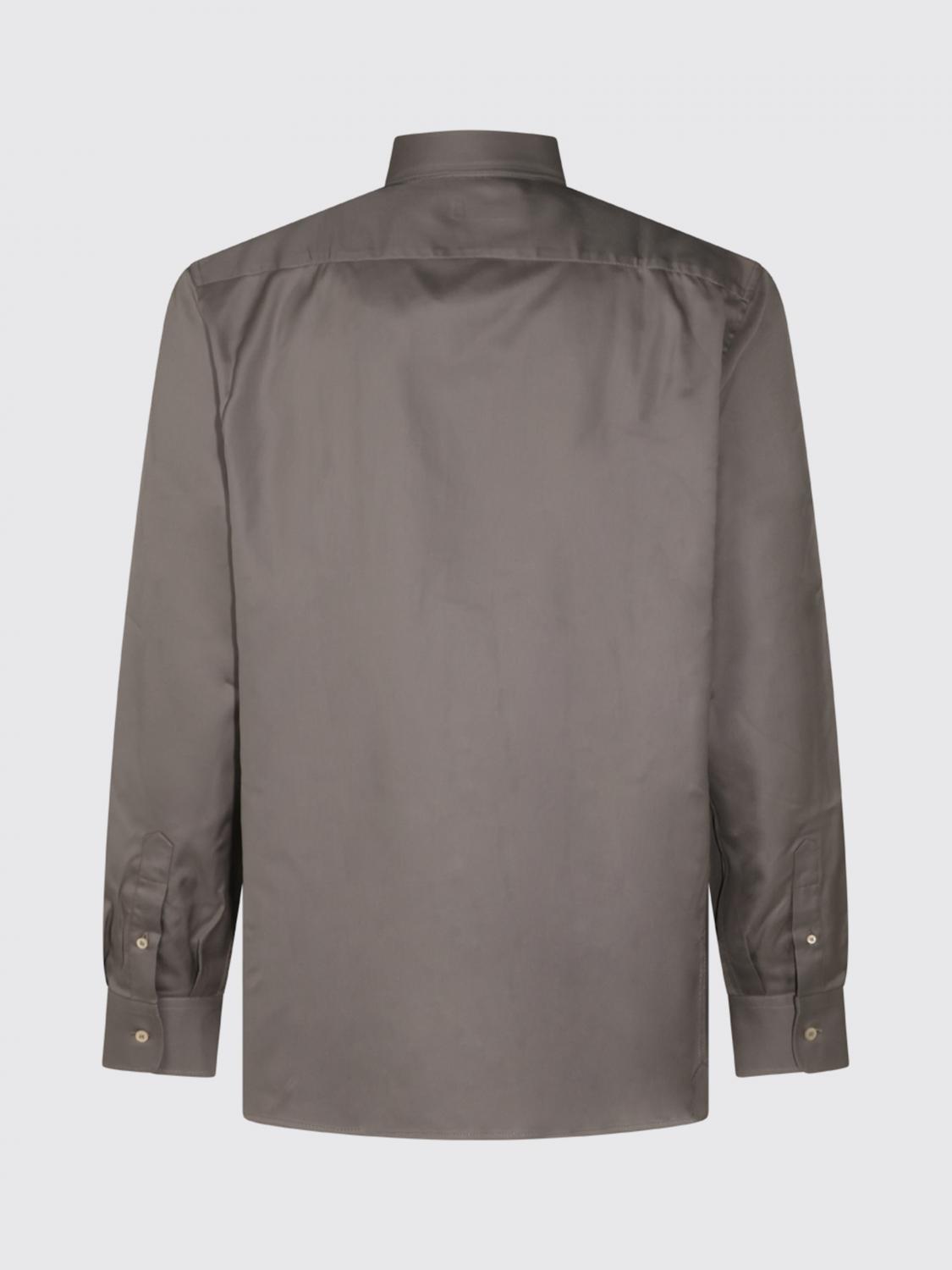 BRUNELLO CUCINELLI CAMICIA: Camicia uomo Brunello Cucinelli, Fango - Img 3