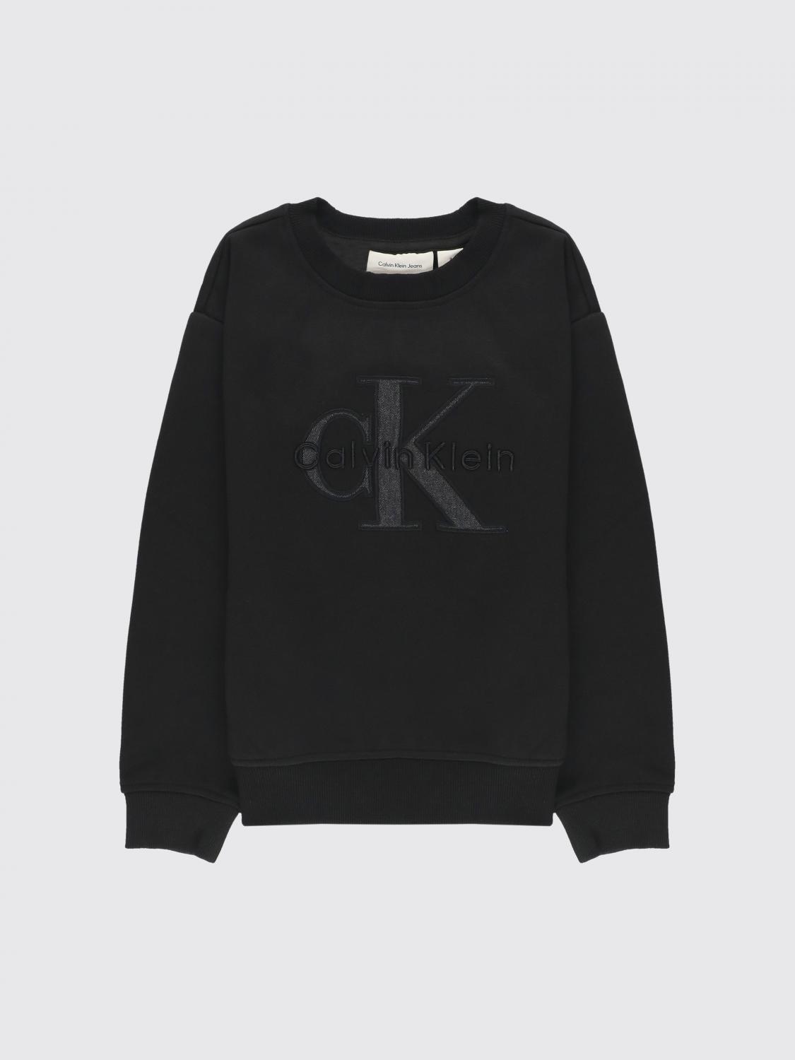 CALVIN KLEIN 스웨터: 스웨터 남아 Calvin Klein, 블랙 - Img 1