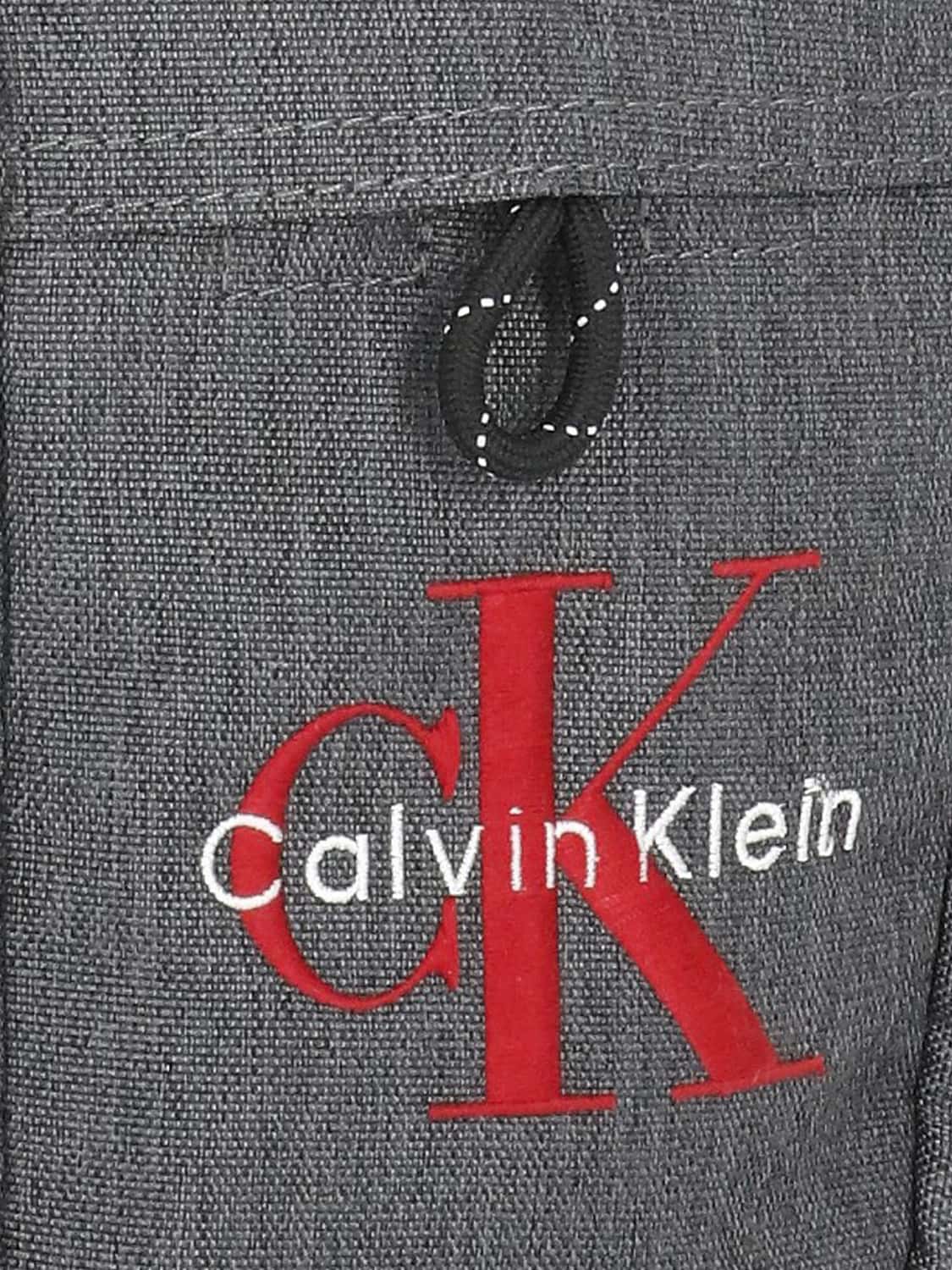 CALVIN KLEIN TASCHE: Tasche kinder Calvin Klein, Grau - Img 4