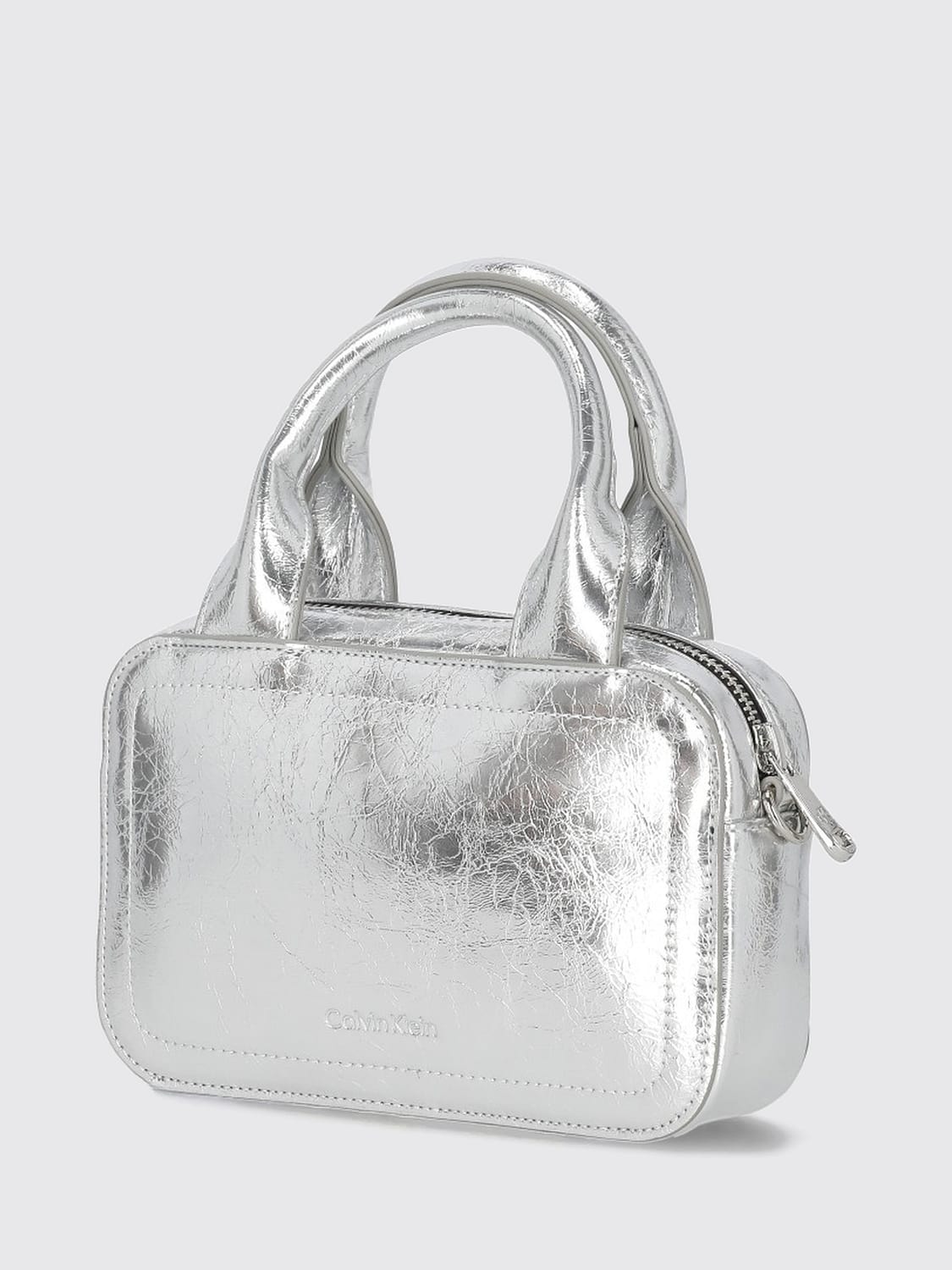 CALVIN KLEIN TASCHE: Tasche kinder Calvin Klein, Silber - Img 2