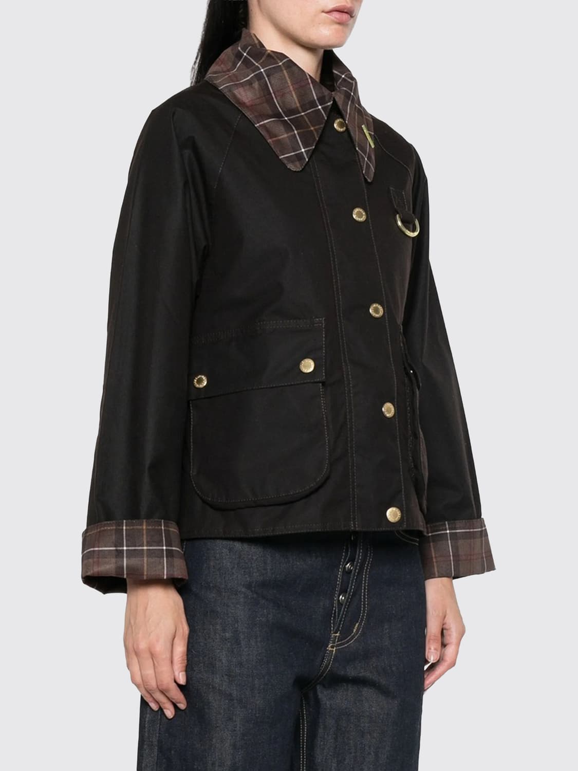 BARBOUR GIACCA: Giacca donna Barbour, Grigio - Img 1