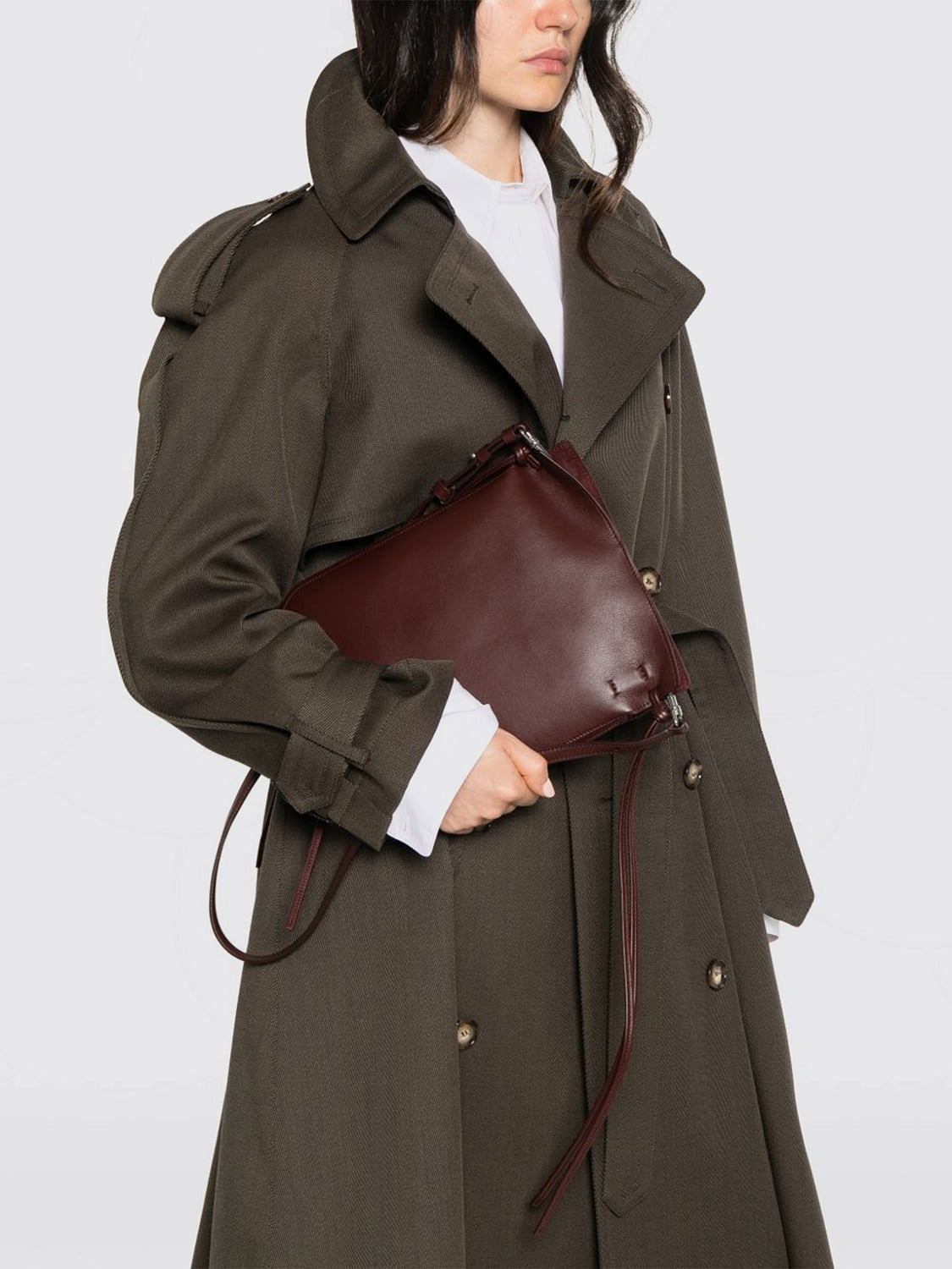 PHOEBE PHILO SHOULDER BAG: Shoulder bag woman Phoebe Philo, Brown - Img 2