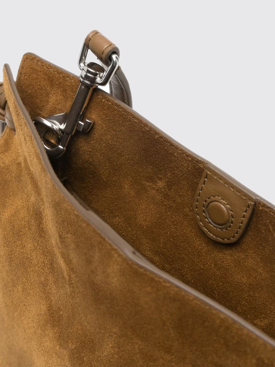 PHOEBE PHILO SHOULDER BAG: Shoulder bag woman Phoebe Philo, Brown - Img 5