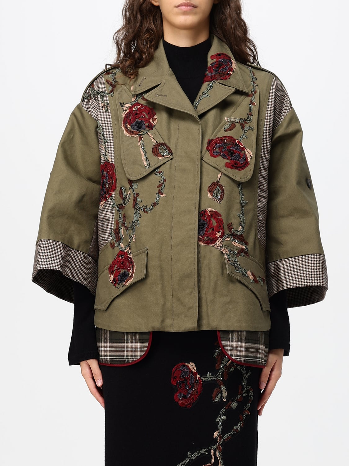 ANTONIO MARRAS JACKE: Jacke damen Antonio Marras, Military - Img 1