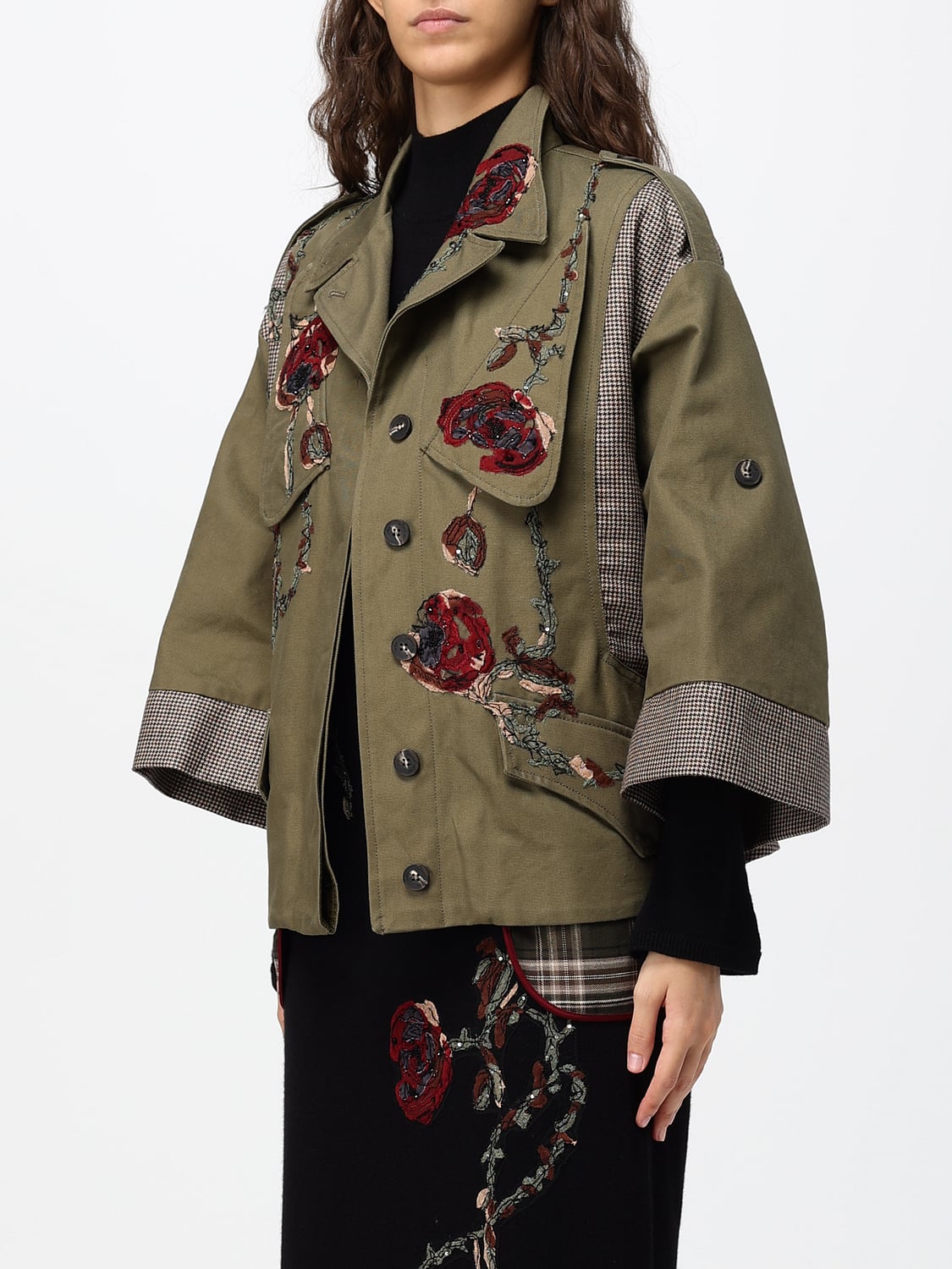 ANTONIO MARRAS JACKE: Jacke damen Antonio Marras, Military - Img 4