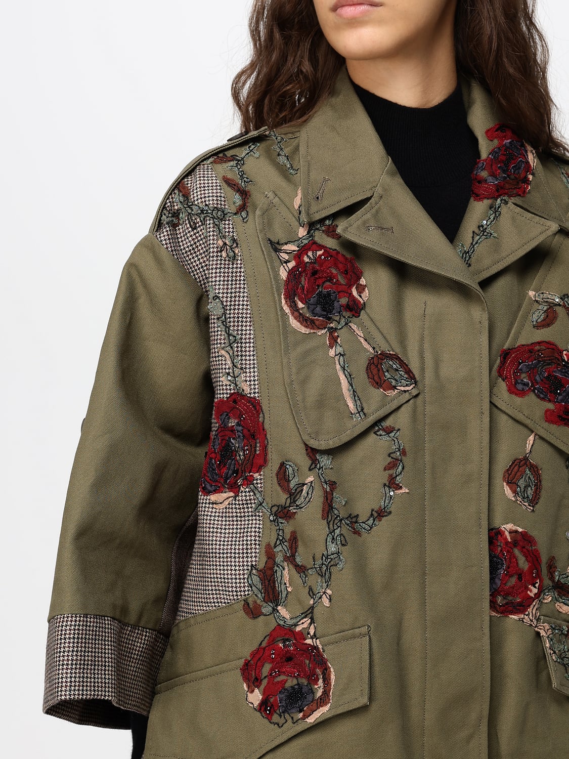 ANTONIO MARRAS JACKE: Jacke damen Antonio Marras, Military - Img 5