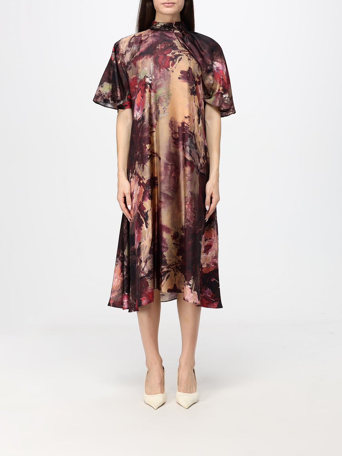 ANTONIO MARRAS KLEID: Kleid damen Antonio Marras, Pflaume - Img 1
