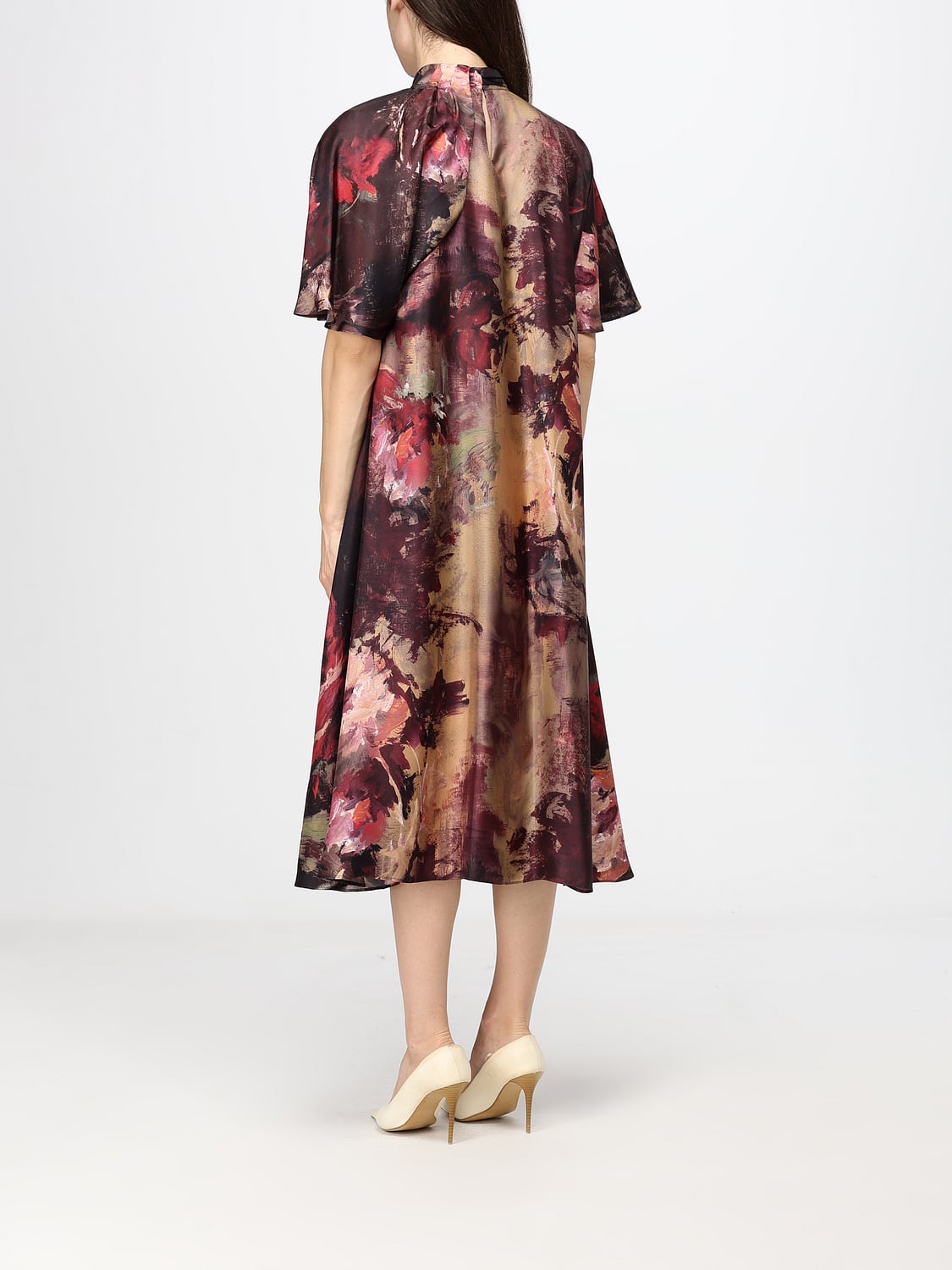 ANTONIO MARRAS KLEID: Kleid damen Antonio Marras, Pflaume - Img 2