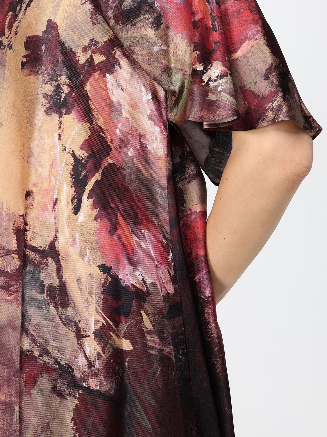 ANTONIO MARRAS KLEID: Kleid damen Antonio Marras, Pflaume - Img 3