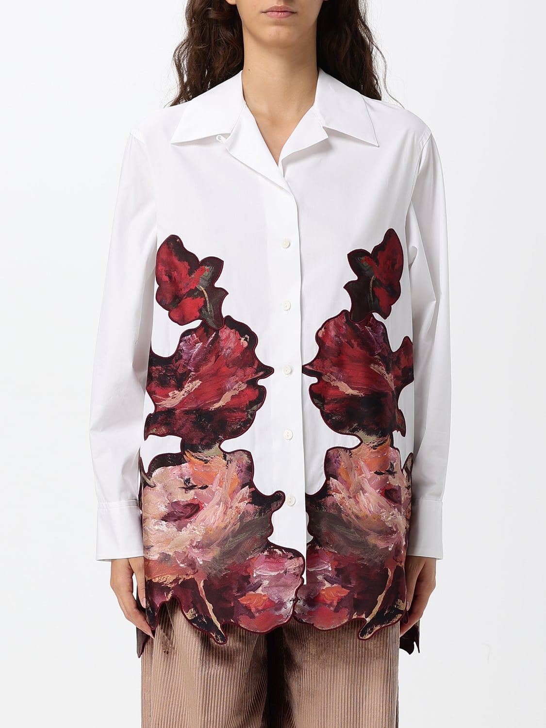 ANTONIO MARRAS HEMDBLUSE: Hemdbluse damen Antonio Marras, Weiß - Img 1